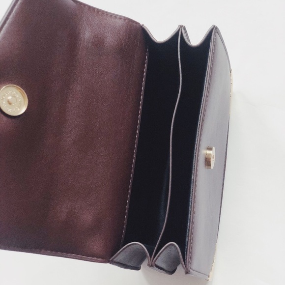 🆕Ellie Brown & Gold Ornate Detailed Crossbody Bag - Picture 6 of 8